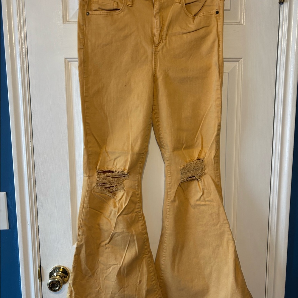 Sneak Peek Yellow Jeans